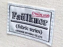 faulkner 刺繍タグ写真